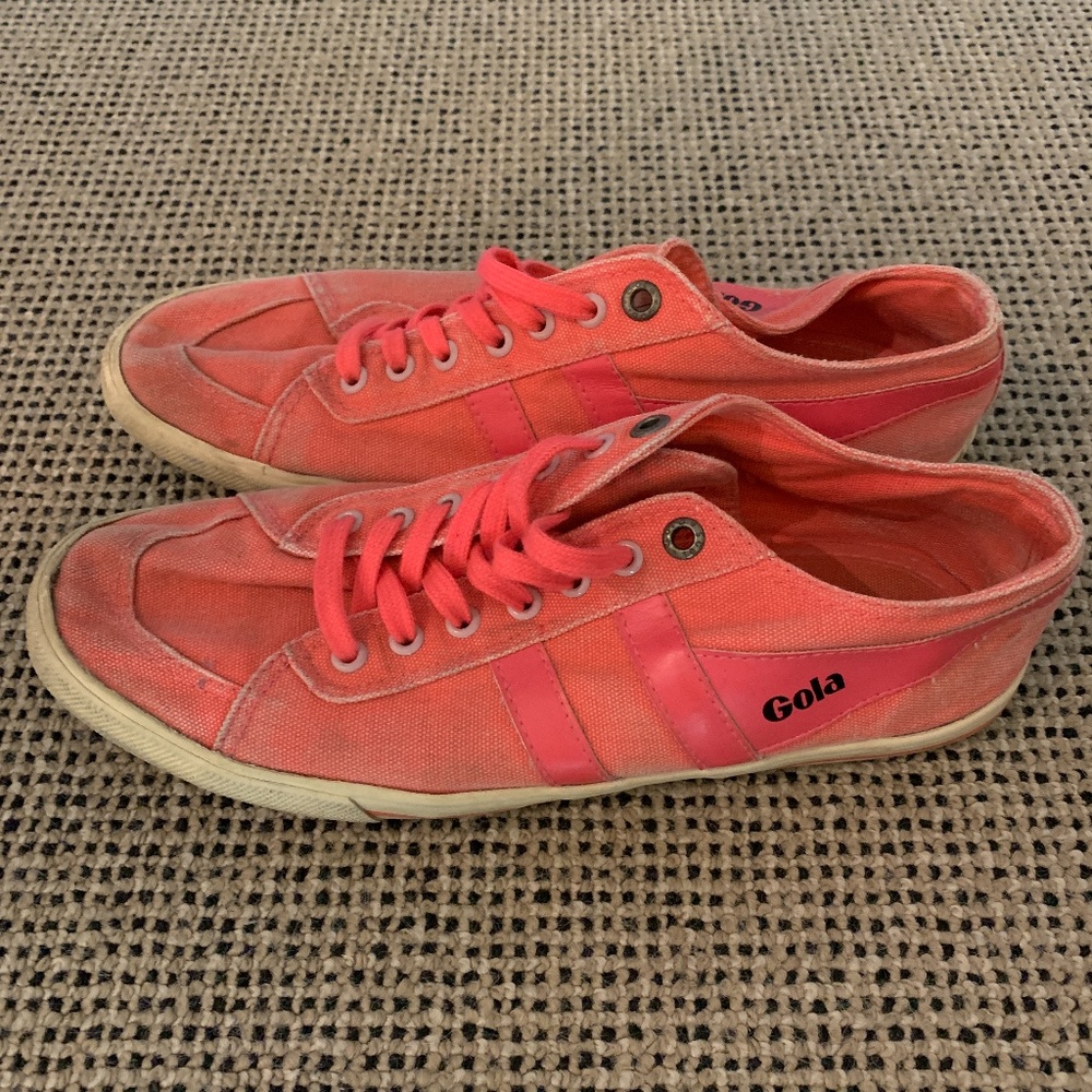 Gola for Madewell Pink Canvas Sneakers - Picture 3 of 5